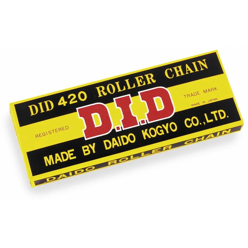 D.I.D 420 X 126 Link Standard Motorcycle Chain 1 D.I.D 420 X 126 Link Standard Motorcycle Chain