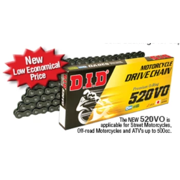D.I.D 520 X 120 Link VO Motorcycle O-Ring Chain 2 D.I.D 520 X 120 Link VO Motorcycle O-Ring Chain - Image 2