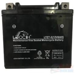 Leoch Battery EBZ7S ATV / Motorcycle AGM Battery - (YTZ7S, GTZ7S, CTZ7S)