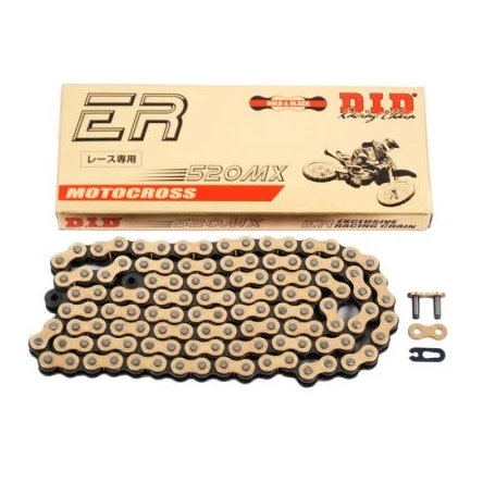 D.I.D MX 520 X 120 Link Motorcycle Chain 1 D.I.D MX 520 X 120 Link Motorcycle Chain