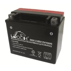 Leoch Battery EBX12-BS ATV / Motorcycle AGM Battery - (YTX12-BS, GTX12-BS, CTX12-BS)