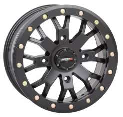 Alpine Powersports System 3 SB-4 Beadlock Wheel Matte Black